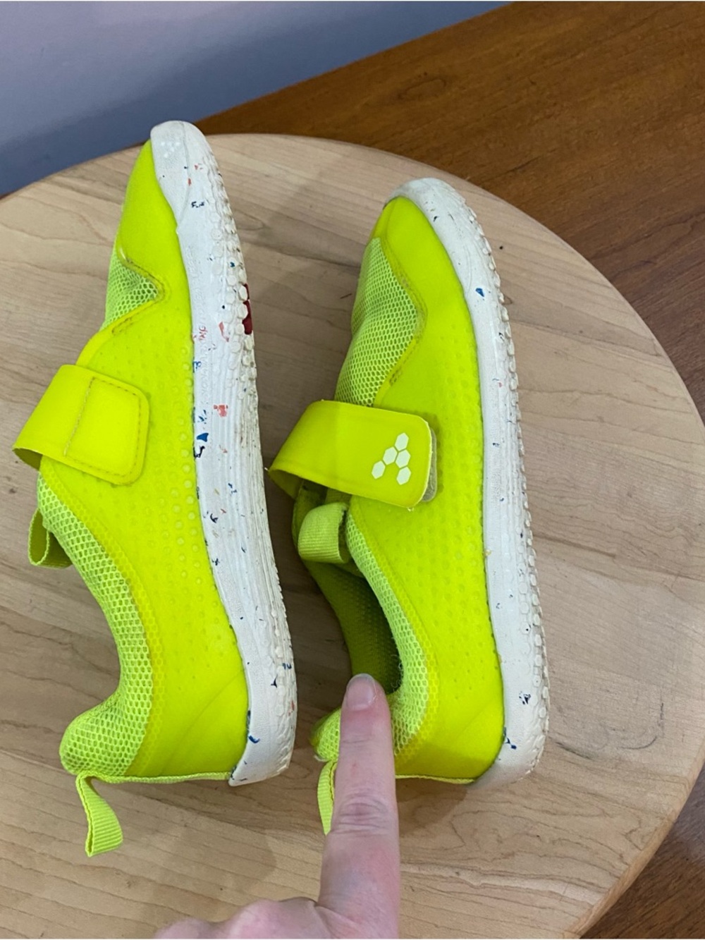 Vivobarefoot Primus SPORT III Preschool Bio Lime Green US Sz 5.5 Toddler READ* - Picture 7 of 10